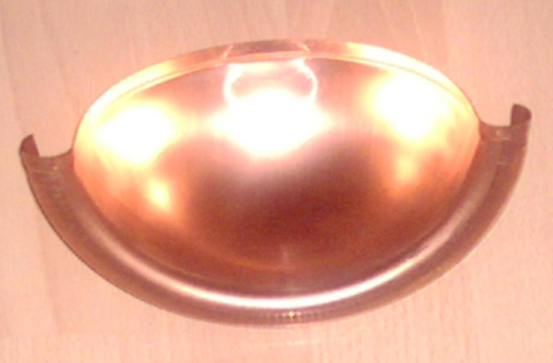 Viertelkugel Kupfer 250