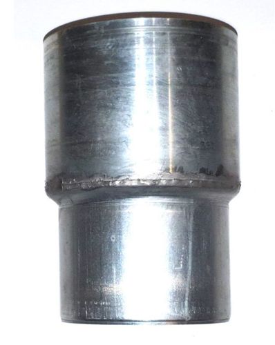 Flachdach Entwässerungsmuffe zentrisch Schiebestück Zink 115-100 mm Schiebemuffe